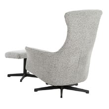 2 Piece Aziz Recliner Armchair & Footstool Set